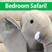 Ultrasoft 30cm Grey Elephant Luxury Pastel Ruffled Plush Cuddly Toy