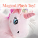 Unicorn Soft Toy Pink 16cm Lying Unicorn Super Soft Plush Cute Toy