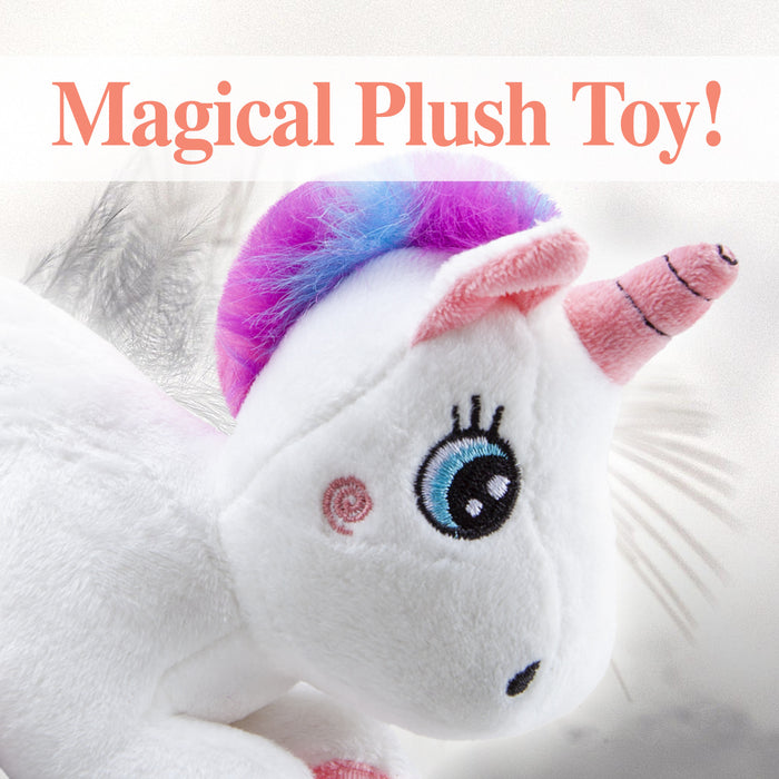 Unicorn Soft Toy White 16cm Lying Unicorn Super Soft Plush Cute Toy