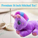 Unicorn Soft Toy Lilac 16cm Lying Unicorn Super Soft Plush Cute Toy