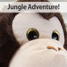 Monkey Hand Puppet Plush 65cm Soft Toy With Hook and Loop Hands & Feet