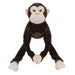 Monkey Hand Puppet Plush 65cm Soft Toy With Hook and Loop Hands & Feet