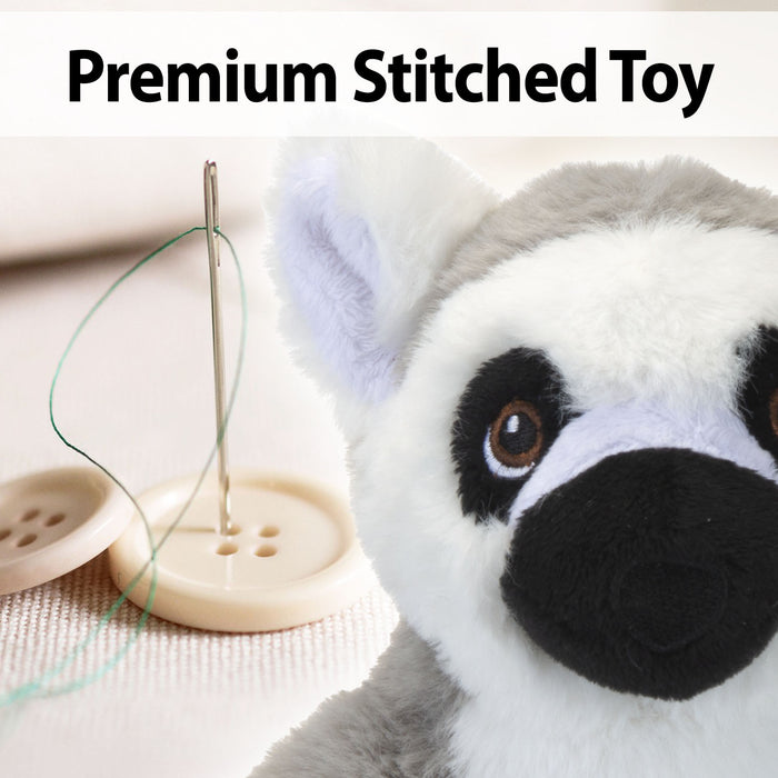 Lemur Soft Toy Eco Friendly Plush 100% Recycled Cuddly Environmental 22cm