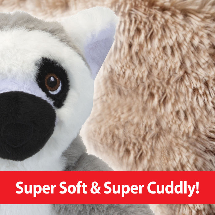 Lemur Soft Toy Eco Plush 100% Recycled