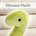 Green Diplodocus 16cm Plush - Oh So Soft Cute Fabric Dinosaur Toy