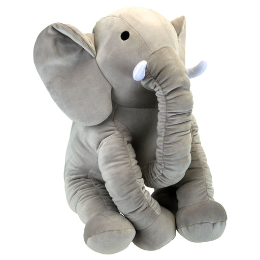 Ultrasoft 40cm Grey Elephant Luxury Pastel Ruffled Plush Cuddly Toy