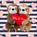 Sloth Valentines Soft Toy You And Me Couple Plush Toy
