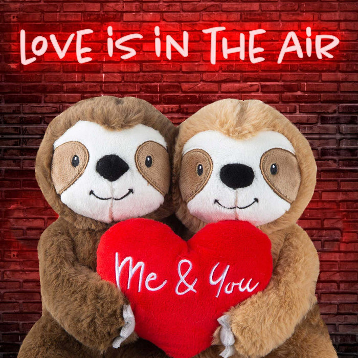 Sloth Valentines Soft Toy You And Me Couple Plush Toy