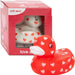 Heart Print Pvc Duck (2 Pack Assorted Colours)