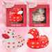 Heart Print Pvc Duck (2 Pack Assorted Colours)