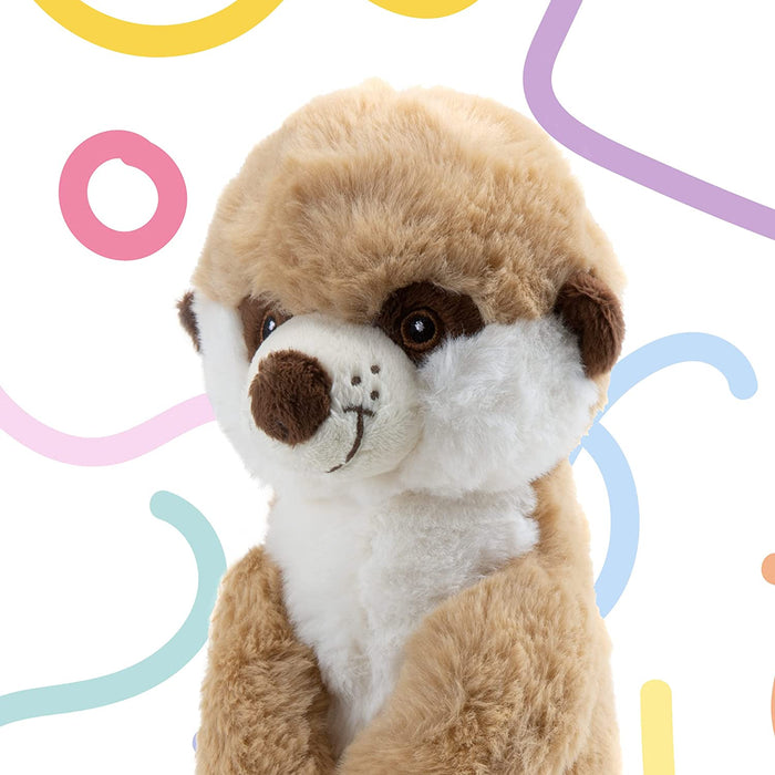 Meerkat Soft Toy Eco Friendly Plush 100% Recycled Cuddly Environmental 23cm