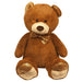 XL Brown Teddy Bear Golden Paws Cute Plush Soft Toy - Cuddle Crew