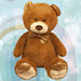 XL Brown Teddy Bear Golden Paws Cute Plush Soft Toy - Cuddle Crew
