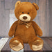 XL Brown Teddy Bear Golden Paws Cute Plush Soft Toy - Cuddle Crew