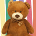 XL Brown Teddy Bear Golden Paws Cute Plush Soft Toy - Cuddle Crew