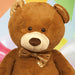 XL Brown Teddy Bear Golden Paws Cute Plush Soft Toy - Cuddle Crew