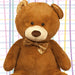 107cm XL Brown Teddy Bear Golden Paws Cute Plush Soft Toy - Cuddle Crew