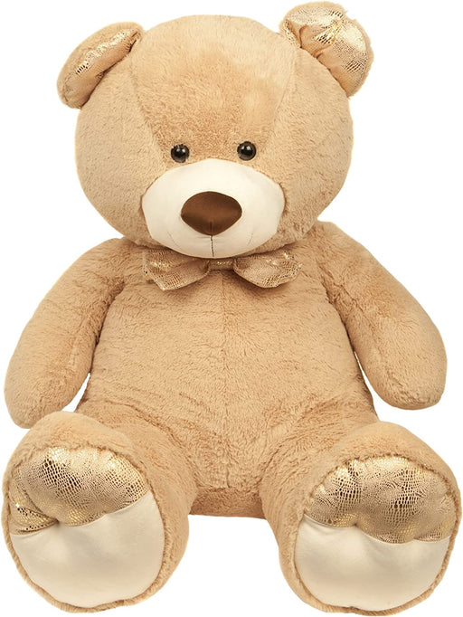 XL Cream Teddy Bear Golden Paws Cute Plush Soft Toy - Cuddle Crew