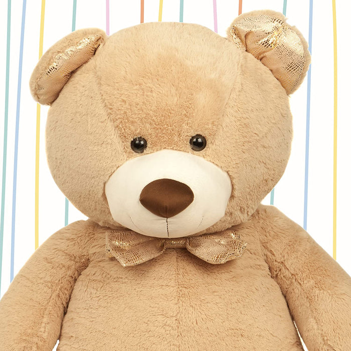 XL Cream Teddy Bear Golden Paws Cute Plush Soft Toy - Cuddle Crew