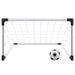 Junior Football Mini Goal Set Ball & Pump, Premier Sports Kids Game