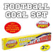 Junior Football Mini Goal Set Ball & Pump, 74 x 45 x 38cm Premier Sports