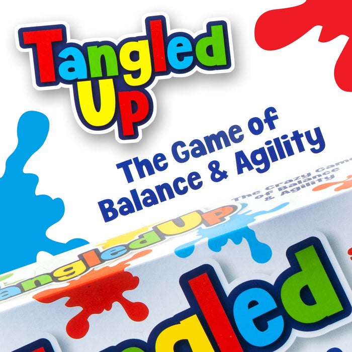 Tangled Up Jumbo Game Paint Splat Floor Mat Activity - Fun House