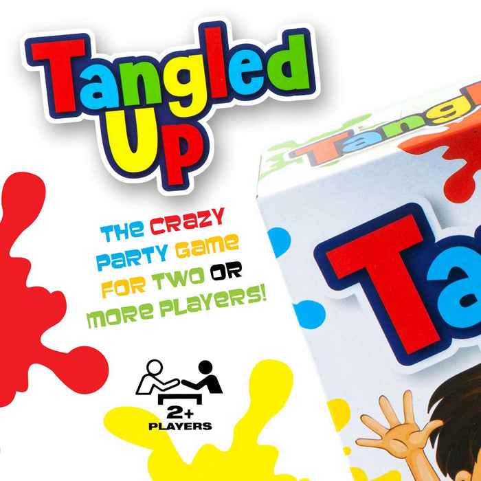 Tangled Up Jumbo Game Paint Splat Floor Mat Activity - Fun House