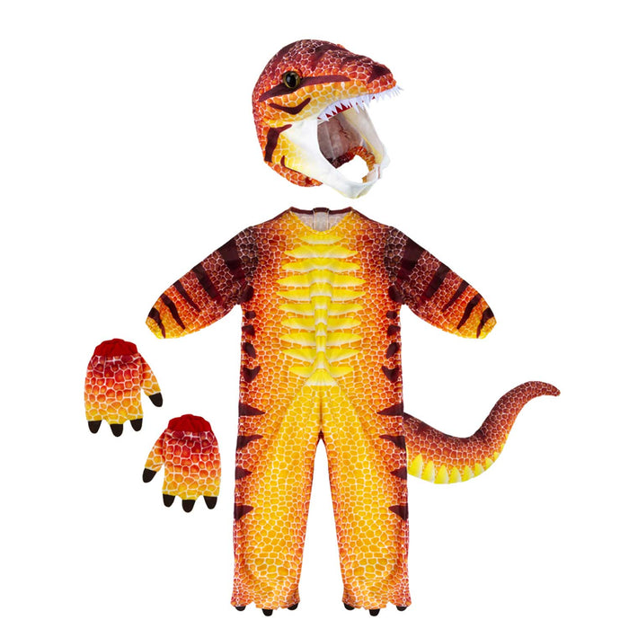 All in One Children's Dress Up T-Rex Dinosaur Costume Age 1-2