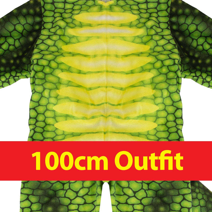 All in One Children's Dress Up Triceratops Dinosaur Costume Age 3-4