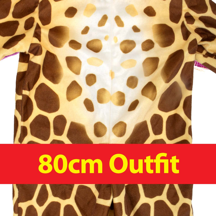 All in One Children’s Dress Up Wildlife Costume Age 1-2 Giraffe