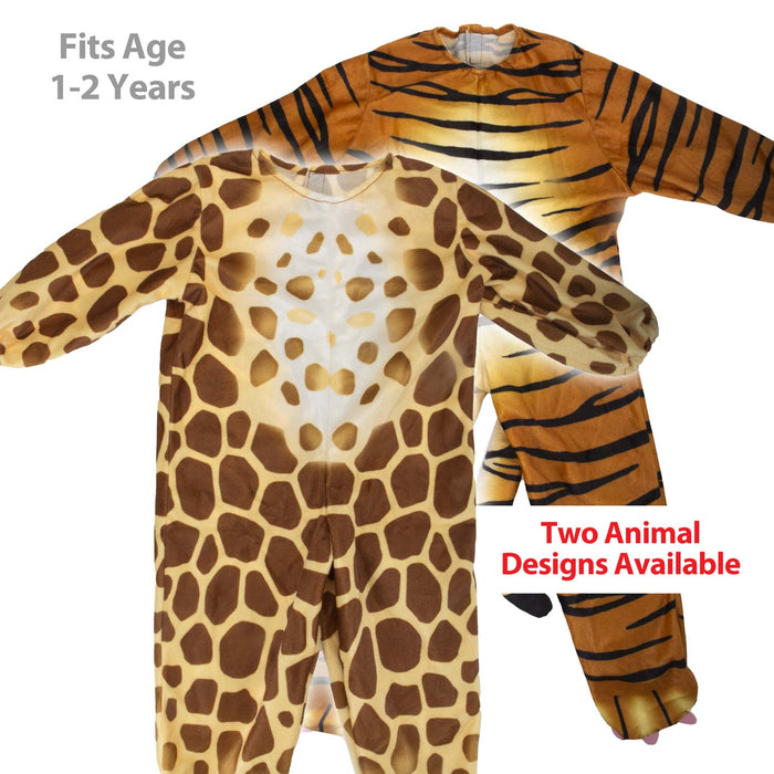 All in One Children’s Dress Up Wildlife Costume Age 1-2 Giraffe