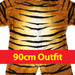 All in One Children’s Dress Up Wildlife Costume Age 2-3 Tiger