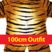 All in One Children’s Dress Up Wildlife Costume, Tiger, Age 3-4 Tiger