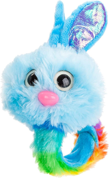 Easter Fluffy Bunny Slap Band For Kids - 31cm Turquoise