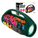 Graffiti Wireless LED Speaker Bluetooth Colour Changing Lights Party Music Player