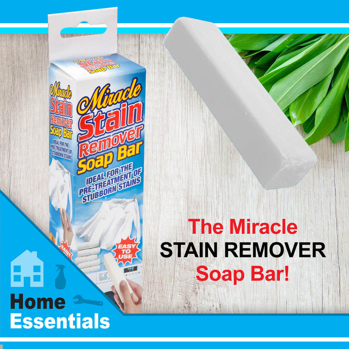 Miracle Stain Remover Soap Bar Laundry Pretreatment Cleaner 200g