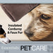 Crufts- Corduroy and Micro Plush Bolster Bed