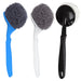 Miracle Non-Scratch Long Scourer Handle Assorted Colour - Home Connection