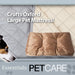 VFM/ Crufts- Oxford Pet Mattress - Pet Bed - Large (Brown) 91x68x10cm.