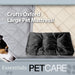 VFM/ Crufts- Oxford Pet Mattress - Pet Bed - Large (Black) 91x68x10cm.