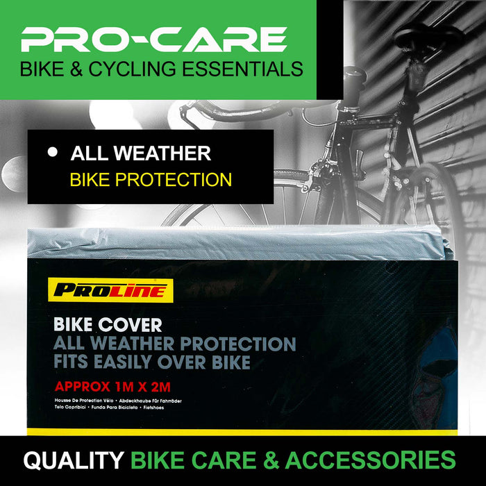 Grey Bicycle Protection Cover Outdoor Sheet 1m x 2m - ProLine