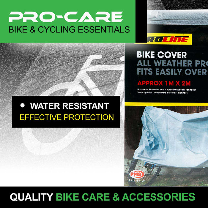 Grey Bicycle Protection Cover Outdoor Sheet 1m x 2m - ProLine