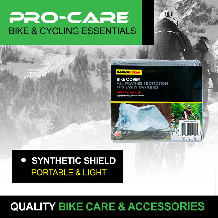 Grey Bicycle Protection Cover Outdoor Sheet 1m x 2m - ProLine