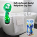 Green Cooling Mist Fan With Lanyard