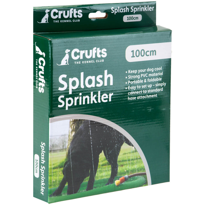 Crufts - Pet Splash Sprinkler Pad Outdoor Water Activity - The Kennel Club