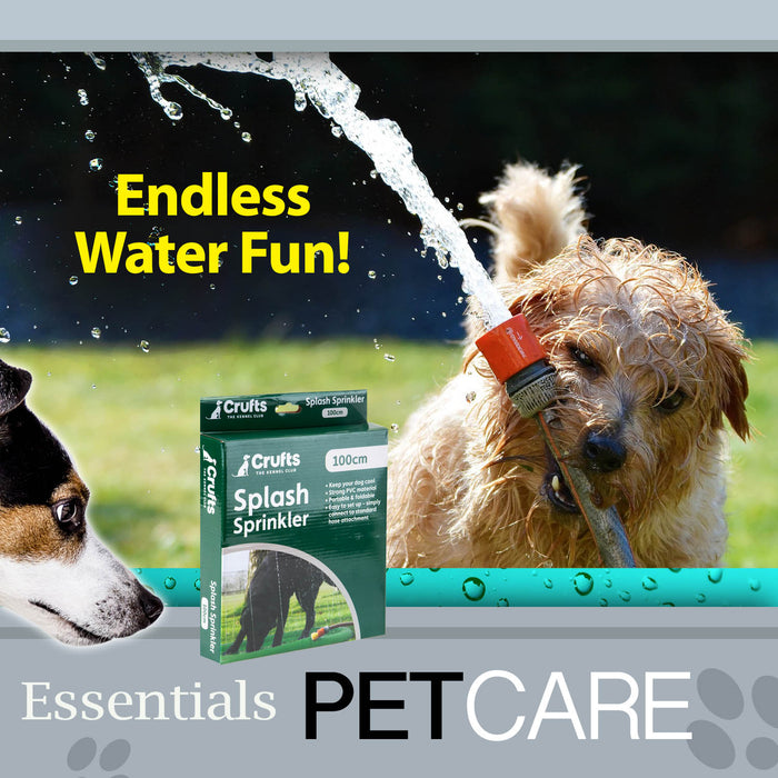 Crufts - Pet Splash Sprinkler Pad Outdoor Water Activity - The Kennel
