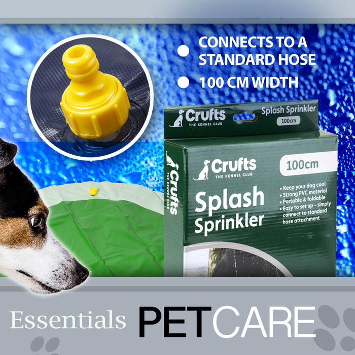Crufts - Pet Splash Sprinkler Pad Outdoor Water Activity - The Kennel Club