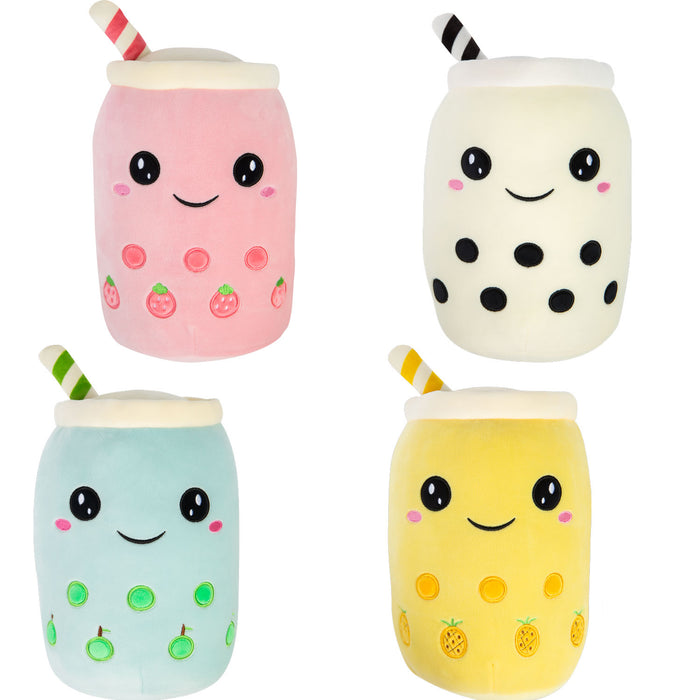 Boba Tea Soft Toy Flavoured Bubble Tea Plush Pillow, Cute Soft 1 X 30cm