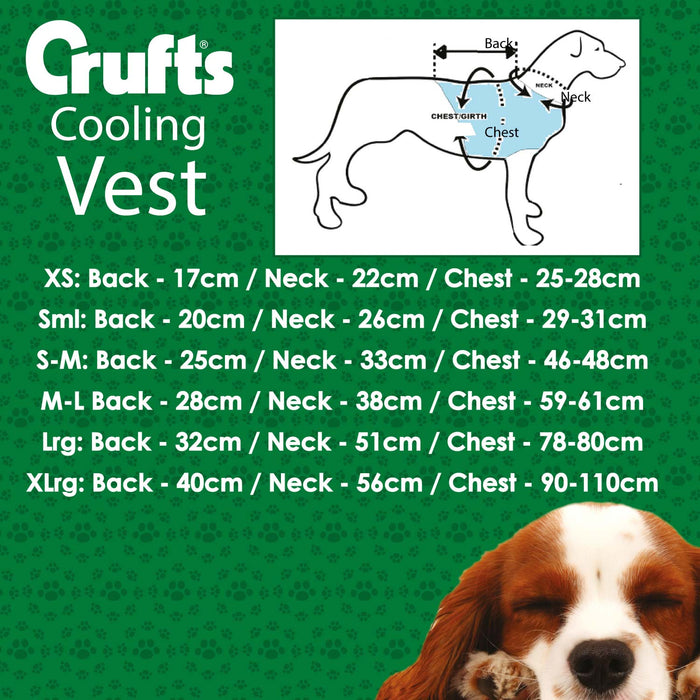 Crufts - Pet Cooling Vest Jacket (Medium - Large)