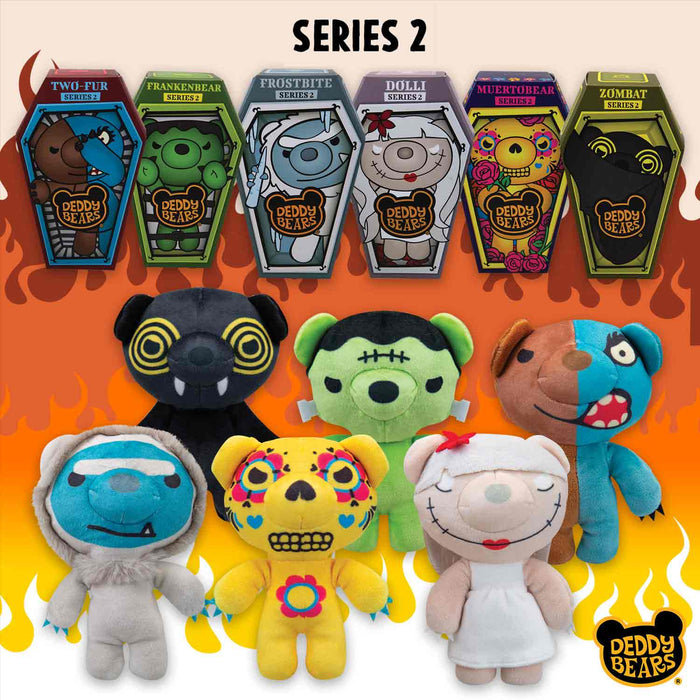 Deddy Bears - Muertobear Soft Toy with Coffin Plush